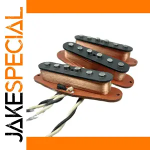 Vintage Single-Coil Guitar Pickup Set 52mm Alnico 5