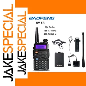 Baofeng UV-5R Dual-Band Ham Radio 5W/8W