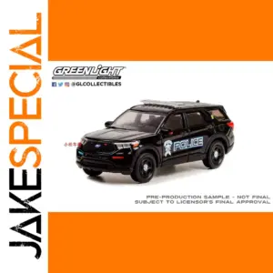 2022 Ford Police SUV Diecast Model 1:64 Scale