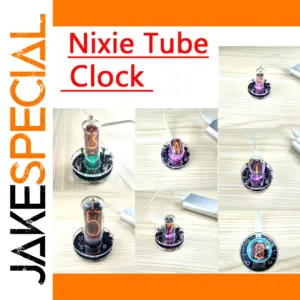Minimalist Nixie Tube Clock Base for DIY Projects