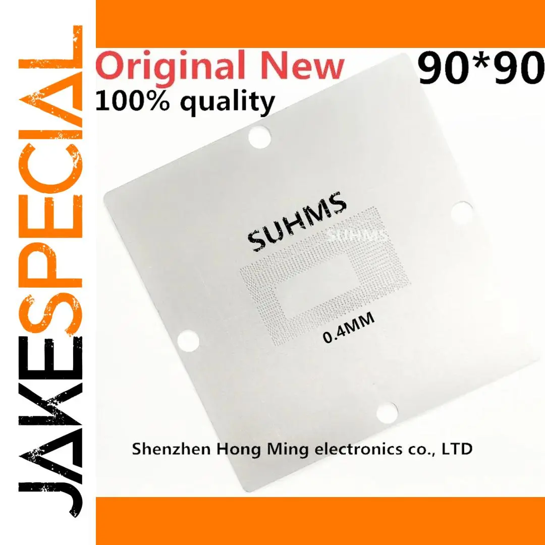 90x90mm CPU Drive IC Stencil for SR340-SR343 1 90x90mm CPU Drive IC Stencil for SR340-SR343