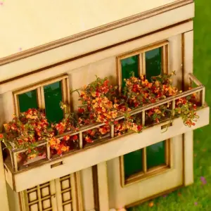 Vibrant Miniature Cotton Thread Vine Models Set 15 A719de03f93b9479090985447c1b89573Q