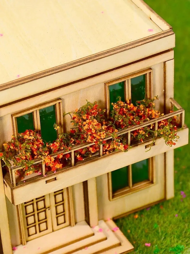 Vibrant Miniature Cotton Thread Vine Models Set 6 Vibrant Miniature Cotton Thread Vine Models Set - Image 6