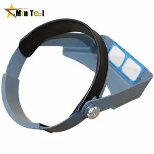 Head-Wearing Magnifier with 4 Interchangeable Lenses 12 Ab3cb23134a3147a2a351a9fb5bedbf26g