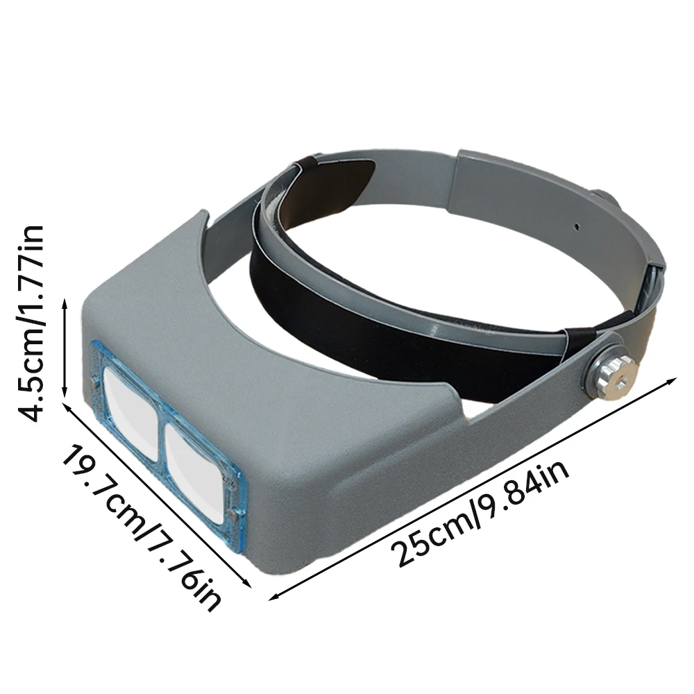 Head-Wearing Magnifier with 4 Interchangeable Lenses 7 Head-Wearing Magnifier with 4 Interchangeable Lenses - Image 7