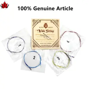 King Lion Viola Strings Set for Bright Sound 10 H005b76a28e644c5fbc4d26a4653d93eeh