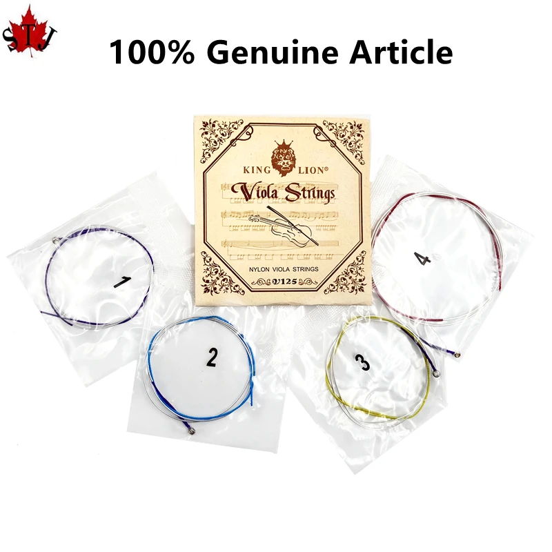 King Lion Viola Strings Set for Bright Sound 5 King Lion Viola Strings Set for Bright Sound - Image 5