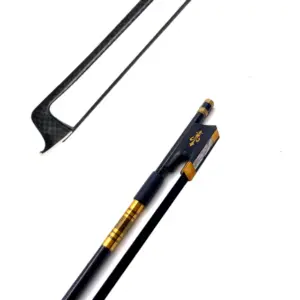 Carbon Fiber 4/4 Violin Bow with Ebony Frog 17 H01139bc7ccb3416f8c3cf4bed49ae02fd