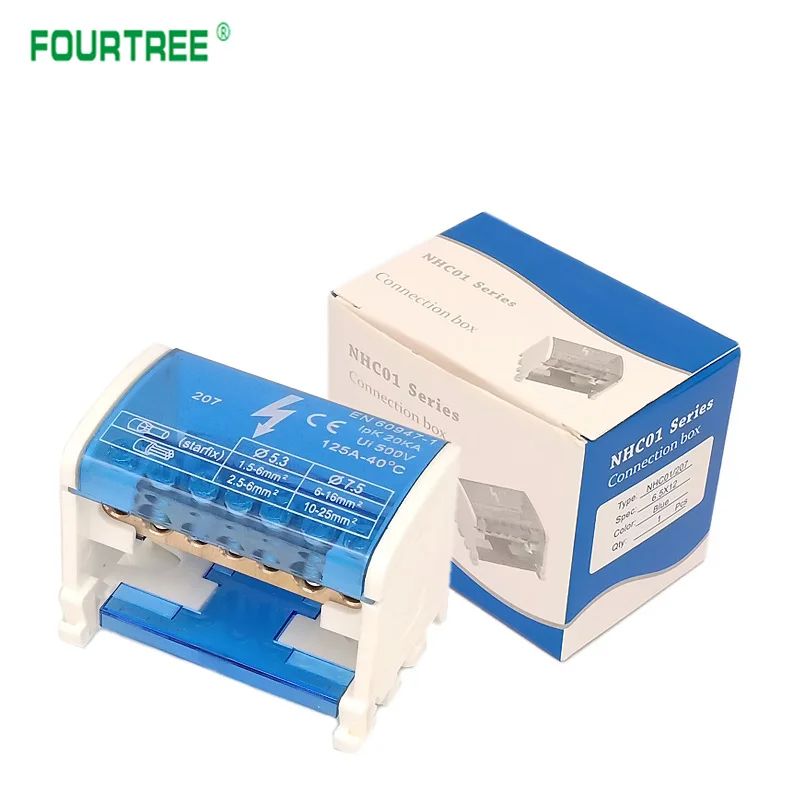 NHC01 Terminal Junction Box 500V 125A 2 NHC01 Terminal Junction Box 500V 125A - Image 2