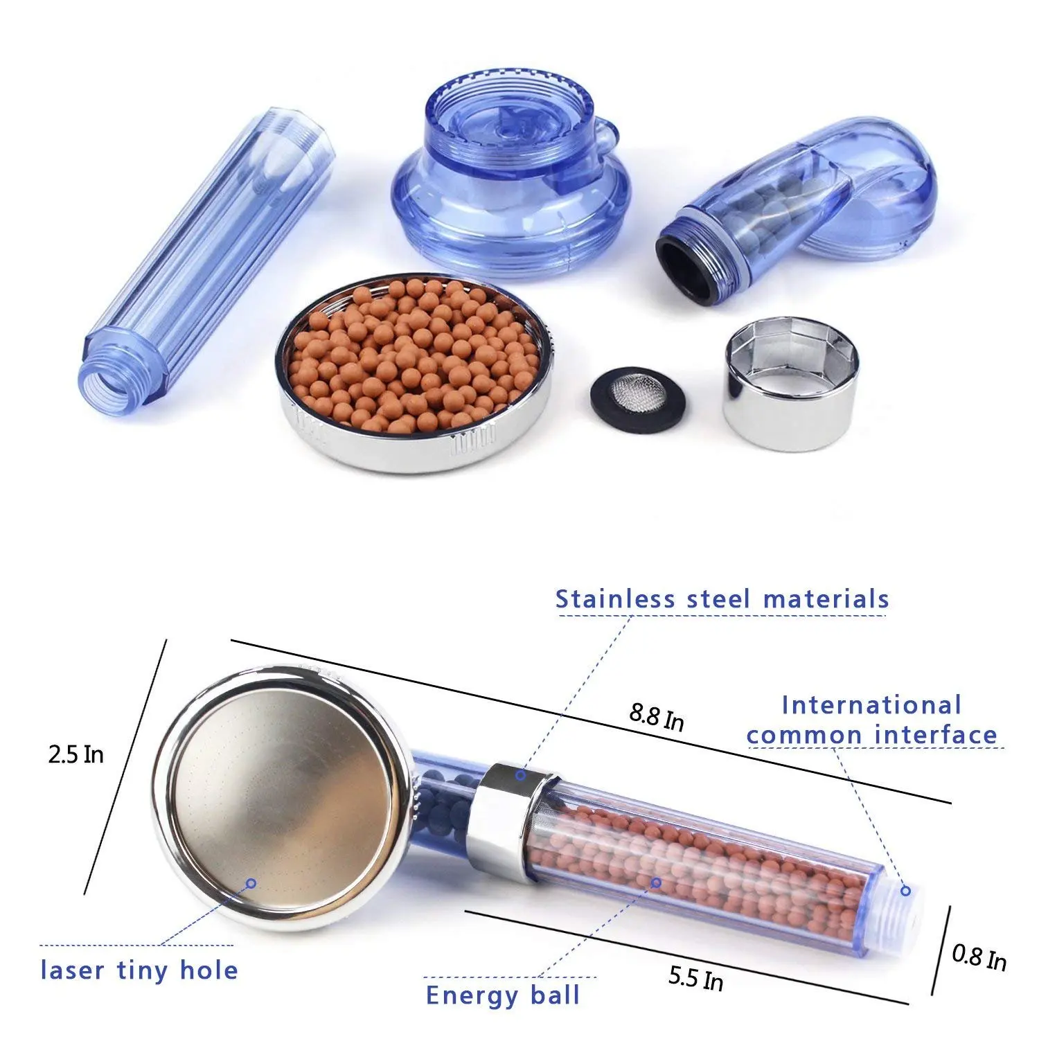 High-Pressure Multi-Mode Bathroom Shower Head 4 High-Pressure Multi-Mode Bathroom Shower Head - Image 4