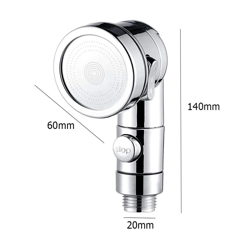 Modern Black Silver Bathroom Shower Set 8 Modern Black Silver Bathroom Shower Set - Image 8