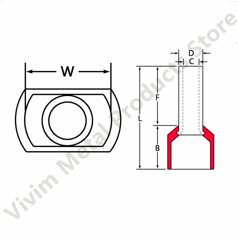 TE2510 Double Wire Crimp Terminal Set, 100 pcs 3 TE2510 Double Wire Crimp Terminal Set, 100 pcs - Image 3