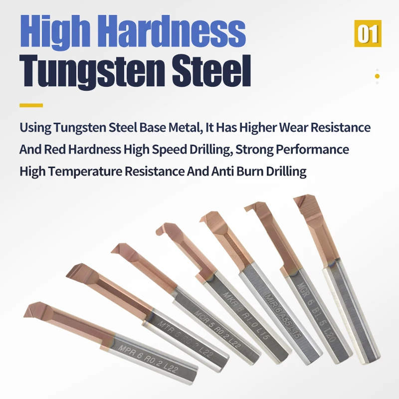 Premium Tungsten Carbide Boring Cutter for CNC 2 Premium Tungsten Carbide Boring Cutter for CNC - Image 2