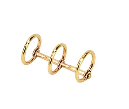 Elegant Metal Loose Leaf Binder for A5-A7 7 Elegant Metal Loose Leaf Binder for A5-A7 - Image 7