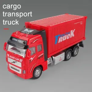 1:32 Scale Diecast Container Truck Collectible 17 H07a92e7e26cc4120a13172739d5bcc5bg