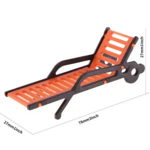 Modern Miniature Chair Set for Dioramas 16 H0c75d3585a4e4511bc828377dd83294e3