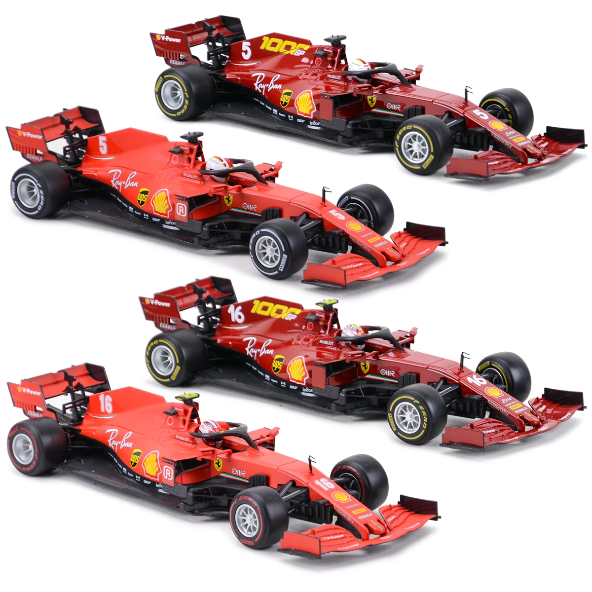 Ferrari F1 2020 SF1000 Diecast Model by Bburago 1 Ferrari F1 2020 SF1000 Diecast Model by Bburago