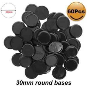 Evemodel 30mm Plastic Miniature Bases Set 11 H0dd7ff8dd69f49f2b619dcad847de349S