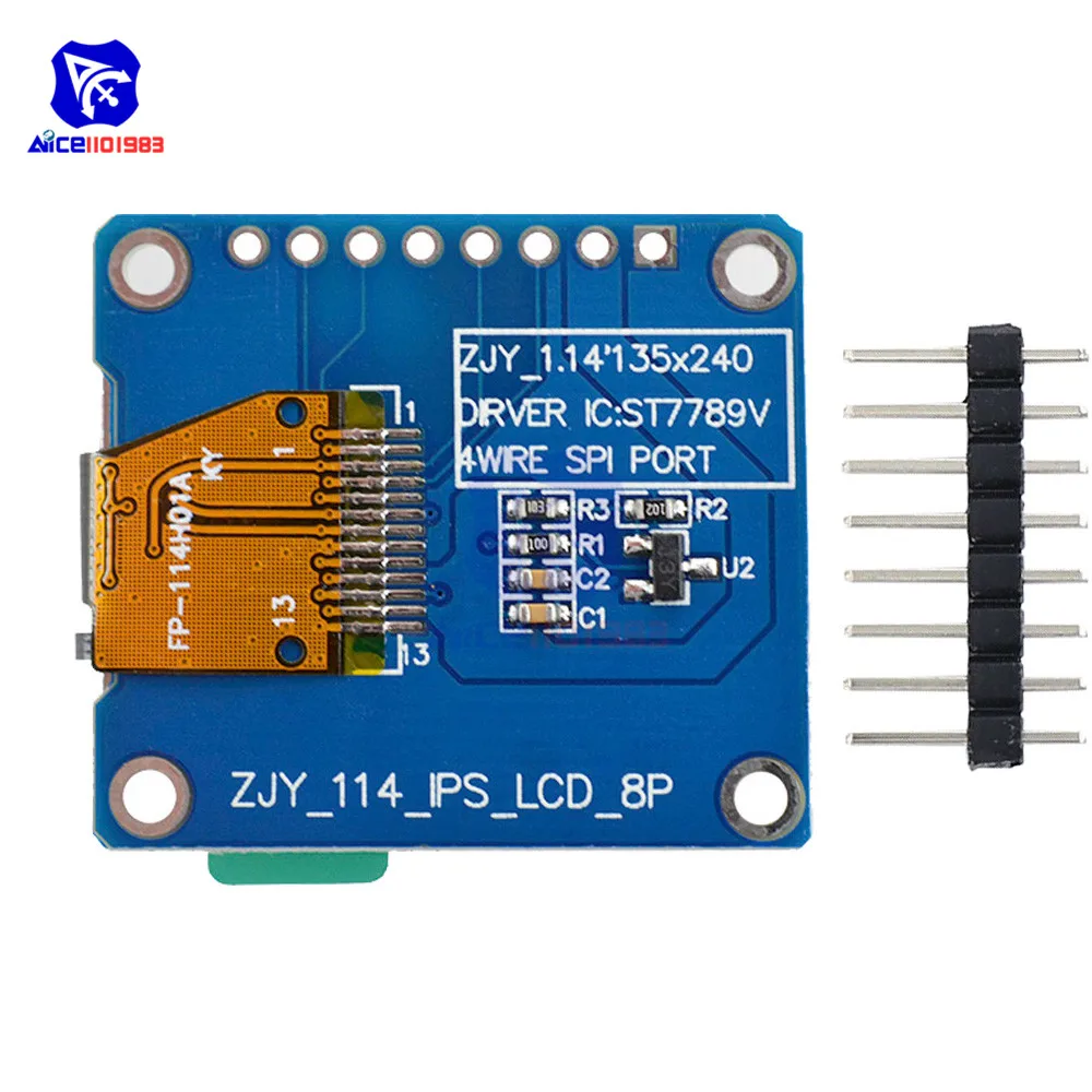 1.14-Inch RGB TFT LCD Display Module 2 1.14-Inch RGB TFT LCD Display Module - Image 2