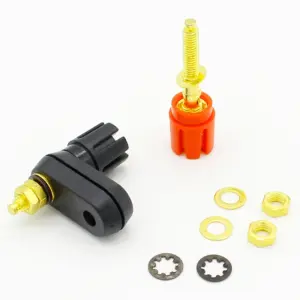 ELEABC Banana Plug Binding Post Connector for Speakers 8 H0e6211f0490b496080f958cf593057b9y
