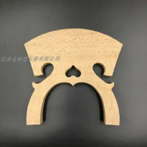 Baroque-Style Cello Bridge for Full-Size Instrument 8 H0e86490b963944929fbaf503fa033f8b7