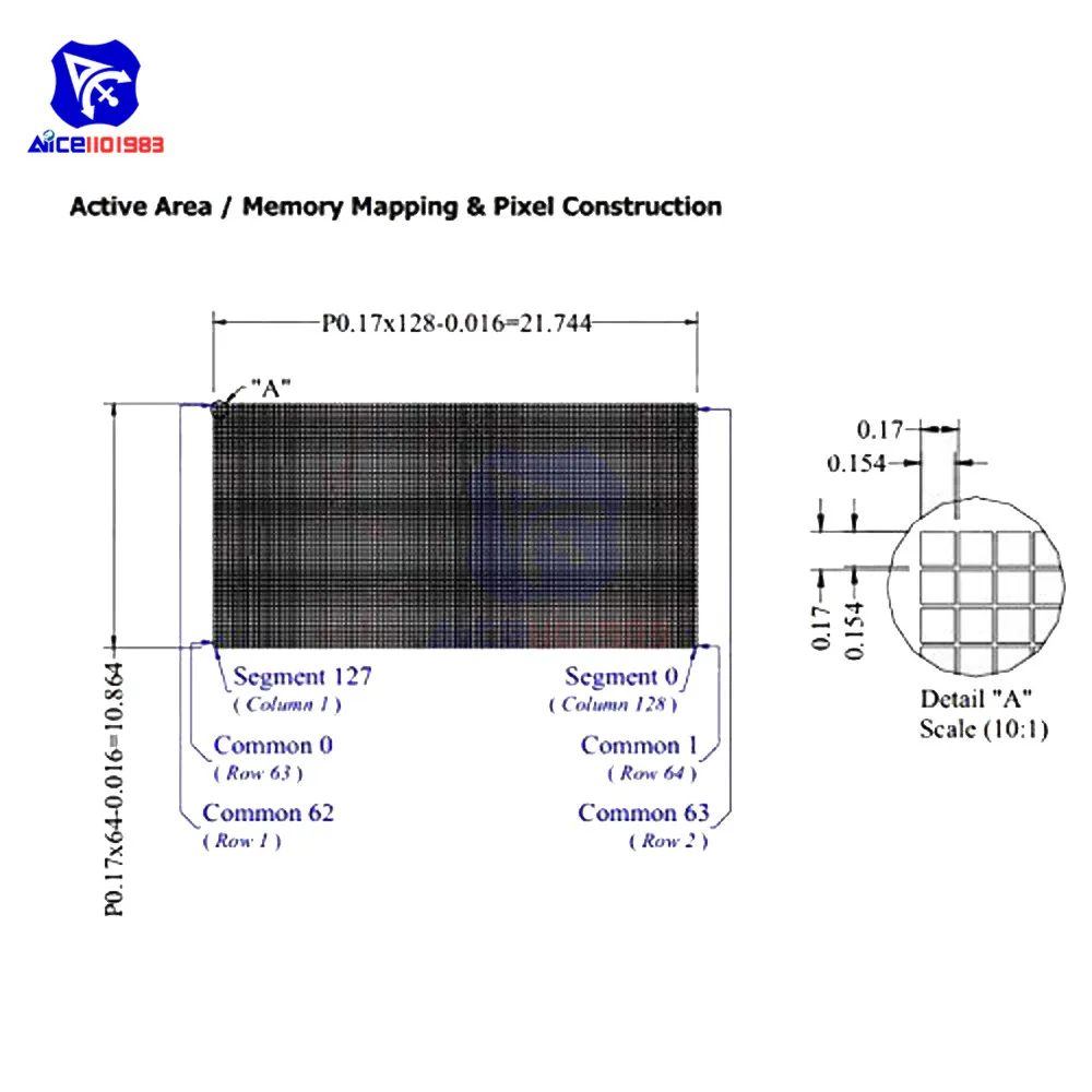 0.96-Inch RGB OLED Display Module 5 0.96-Inch RGB OLED Display Module - Image 5