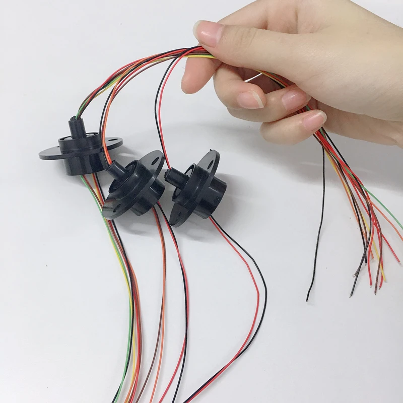 Mini Flange Slip Ring 22mm 24 Channels 4 Mini Flange Slip Ring 22mm 24 Channels - Image 4