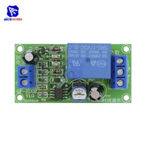 NE555 Delay Timer Relay Module 12V Compact Control 7 H1172a651eaea43dd9baea7d96b2391480
