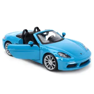 Blue Porsche 718 Boxster 1:24 Scale Model 10 H1192d09e1c1a46a18611da045d5342a0l