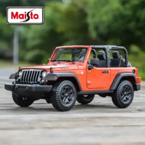 Maisto 1:18 Jeep Willys Wrangler Model 7 H146e96bb829e4ecdbe67efa526bc5be9m