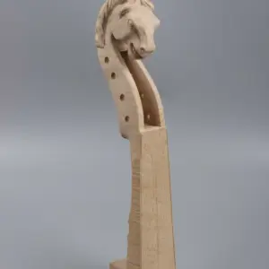 Hand-Carved Horse Violin Neck for 4/4 Full-Size Violins 8 H17c681ad993c49159c7c89aa596d7a73D