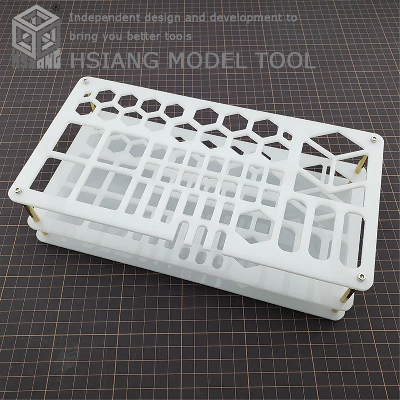 White Screwdriver Organizer Rack 270x150x7mm 5 White Screwdriver Organizer Rack 270x150x7mm - Image 5