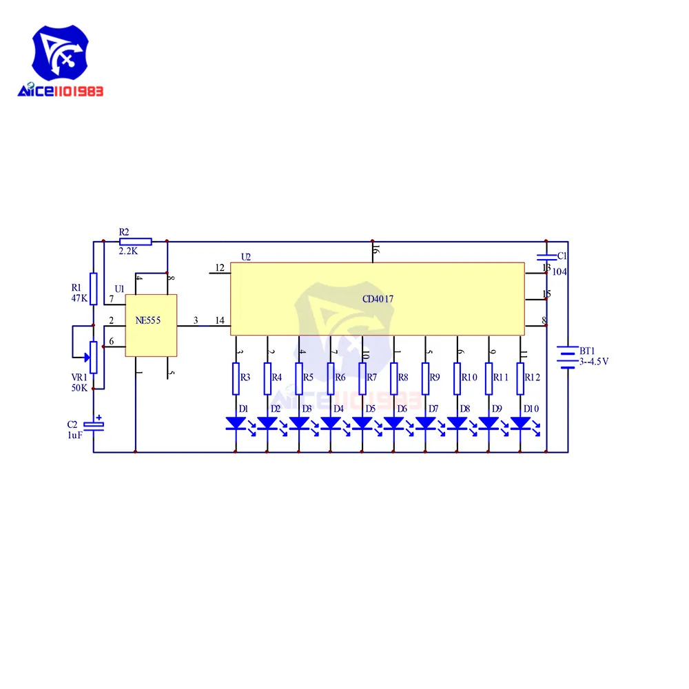 LED Flasher Module LSD-10 for DIY Projects 3 LED Flasher Module LSD-10 for DIY Projects - Image 3