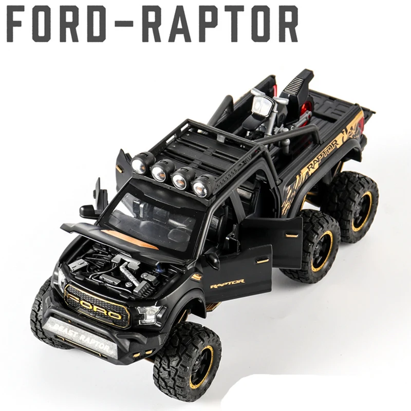 1:28 Scale Ford Raptor F150 Diecast Model 8 1:28 Scale Ford Raptor F150 Diecast Model - Image 8