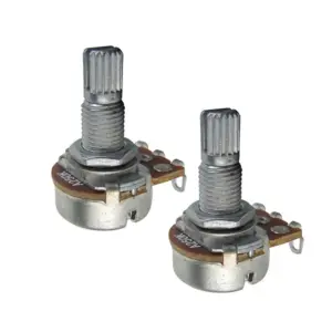 Long Shaft Guitar Potentiometers Set 4-Pack 11 H227fb57c4dbc40d9aaa9e7890273fcb77