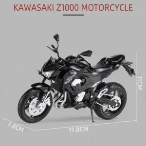 1:12 Kawasaki Z800 Motorcycle Model 11 H2361e684feaf474fab339deed060c044O