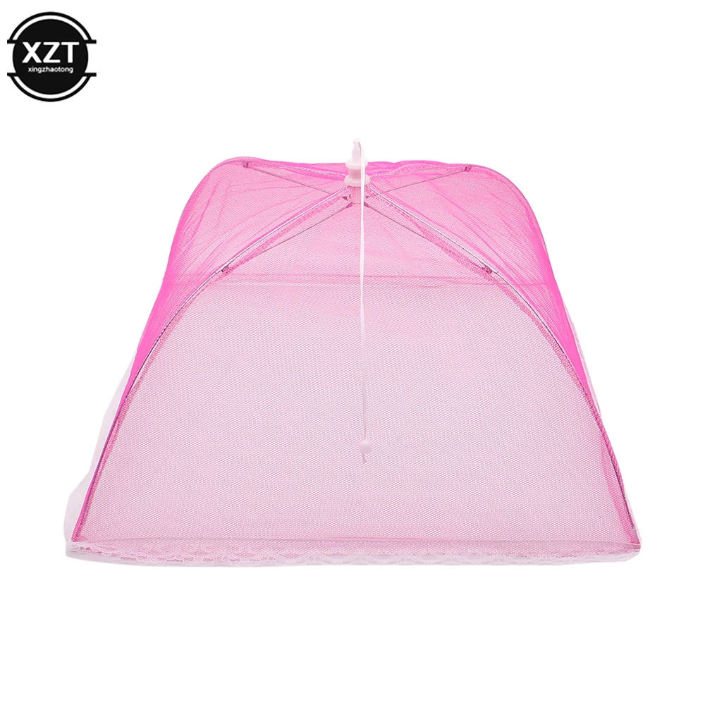 Purple Mesh Food Cover for Picnics 3 Purple Mesh Food Cover for Picnics - Image 3