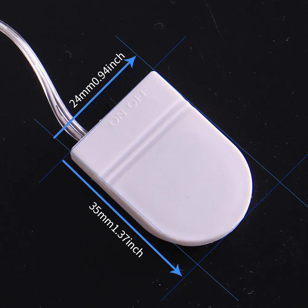 White CR2032 Battery Storage Box with Switch 5 White CR2032 Battery Storage Box with Switch - Image 5