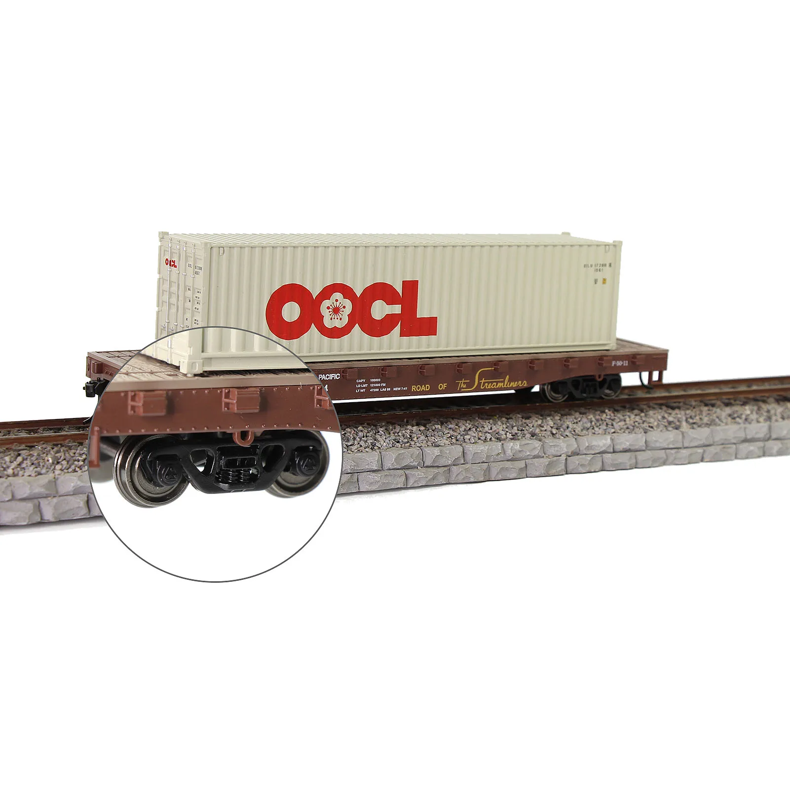 HO Scale 87 Roller Bearing Truck Set 3 HO Scale 87 Roller Bearing Truck Set - Image 3