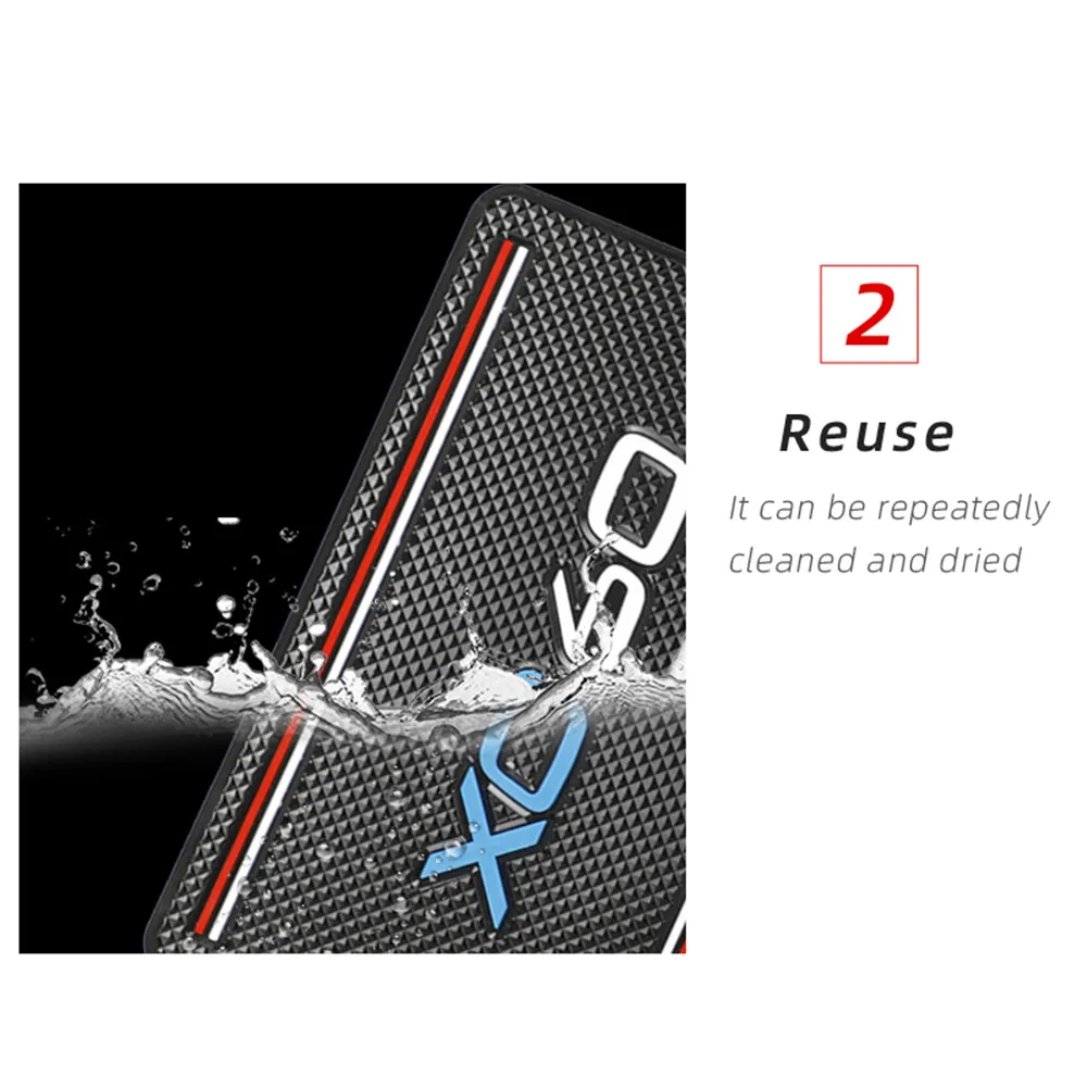 Black Silicone Dashboard Anti-Slip Mat for XC Models 4 Black Silicone Dashboard Anti-Slip Mat for XC Models - Image 4