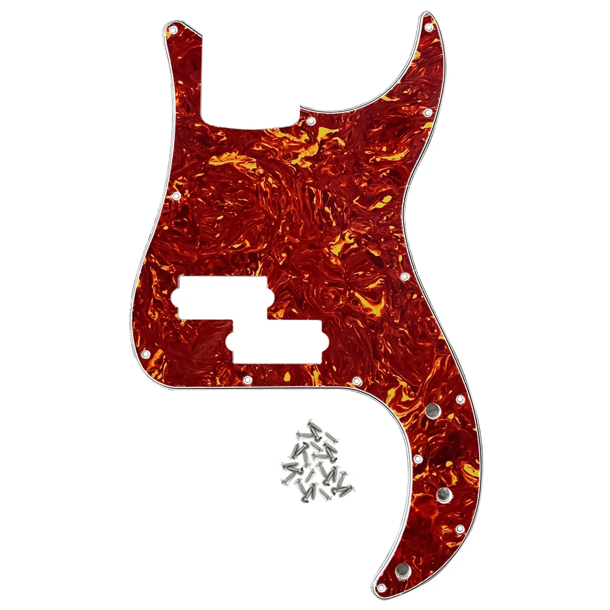 13-Hole PB Bass Pickguard in Vibrant Colors 2 13-Hole PB Bass Pickguard in Vibrant Colors - Image 2