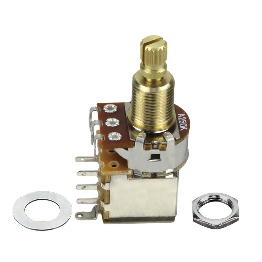 Durable Long Shaft Push Push Guitar Potentiometers 4 Durable Long Shaft Push Push Guitar Potentiometers - Image 4