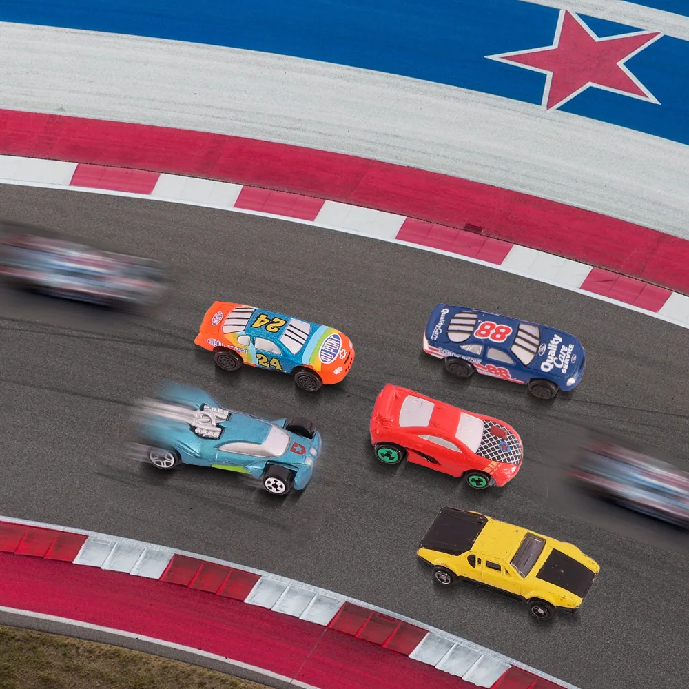 N Scale 1:160 Miniature Car Collection Set 6 N Scale 1:160 Miniature Car Collection Set - Image 6