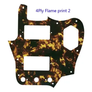 Flame Pattern Pickguard for US Jaguar 11 H2ccc1b90ee5d42b3b1b267c2dcdc87a5U