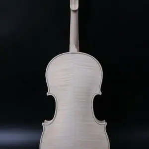 Unfinished 4/4 Violin with Flame Maple Back 8 H312f22ad76aa470e90f6457944648273u