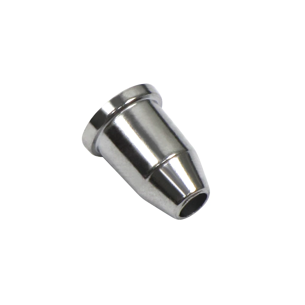 Chrome Guitar Ferrules Set for Electric Guitars 3 Chrome Guitar Ferrules Set for Electric Guitars - Image 3