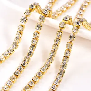 Sparkling 10-Yard Rhinestone Cup Chain 11 H33508e245bc74cc2b7622527f35a9cbbb