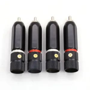 Premium 4-Pack RCA Plug Connectors Set for Audio 12 H3488816c3b334f30983b28f3cc021c274
