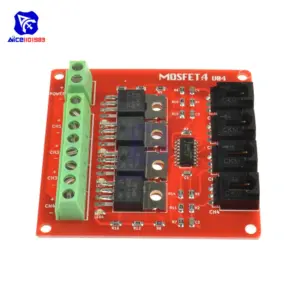 Four-Channel IRF540 MOSFET Switch Module 10 H35b17e4b70354174b2beb9e7e11f437bb