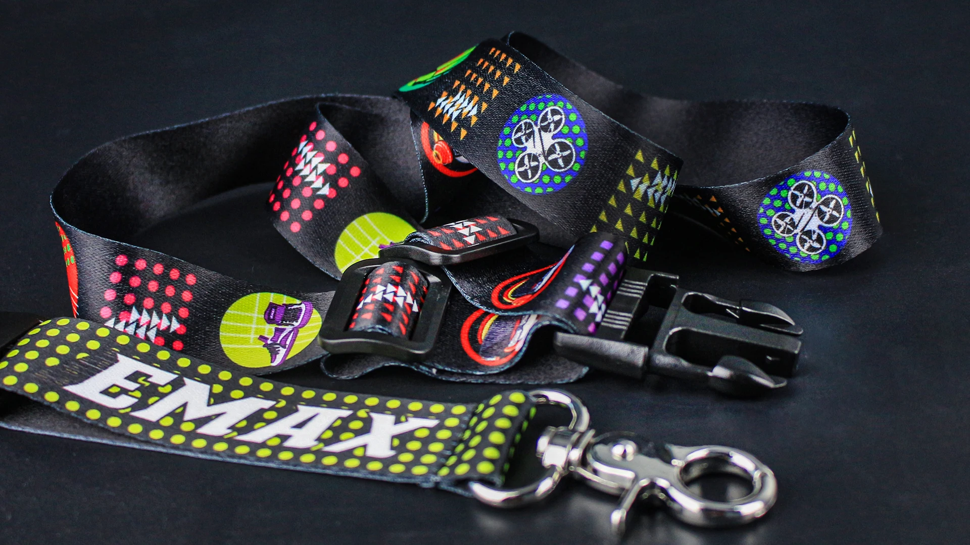 Vibrant EMAX FPV Drone Neck Strap Set 4 Vibrant EMAX FPV Drone Neck Strap Set - Image 4